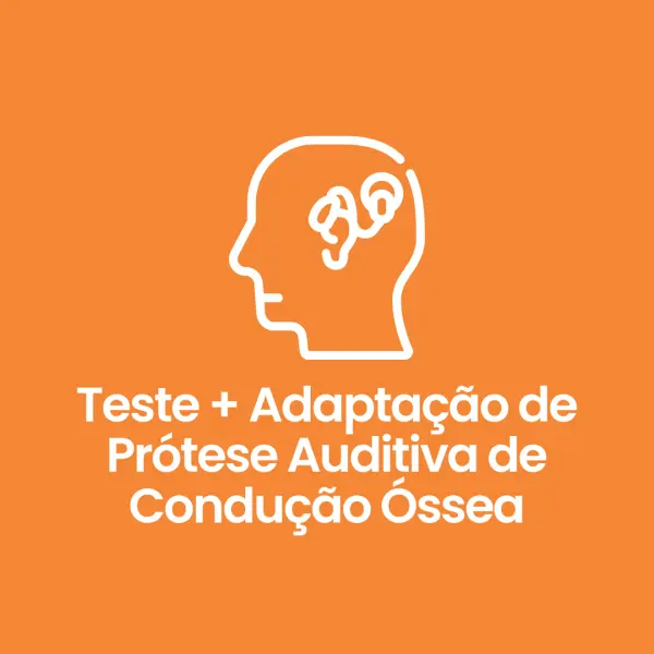 Teste + Adaptação de Prótese Auditiva de Condução óssea Clisound